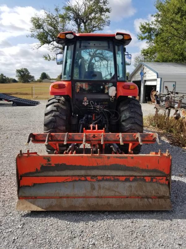 Kubota M6060 Tractor with Box Blade and Front End Loader - Image 6