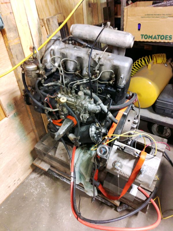 1968 Mercedes D200 Engine