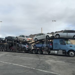 2015  Volvo VAH64300 and 2006 10 Car Carrier