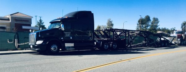 2014 PETERBILT 587 & 1997 JM 8 car trailer fully rebuilt - Image 5