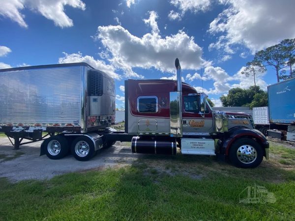 2017 International Lonestar & 2017 Vanguard Reefer Trailer - Image 6