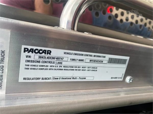 2022 Kenworth T800 Log Truck - Image 10