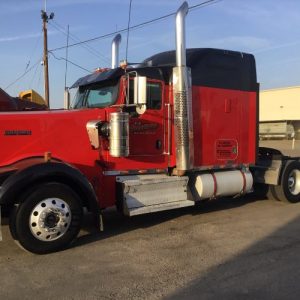 2009 KENWORTH W900   72" STAND UP SLEEPER