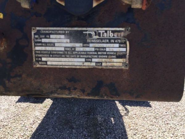 2006 TALBERT LOWBOY TRAILER - Image 7