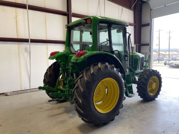 2002 JOHN DEERE 6420 TRACTOR WITH BUSH HOG OFFSET DISC - Image 2