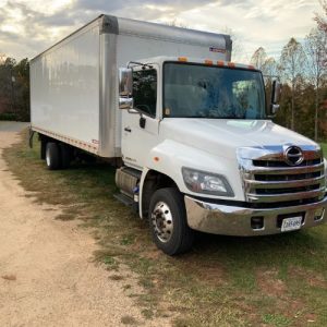 2018 HINO 258-A  24FT BOX TRUCK