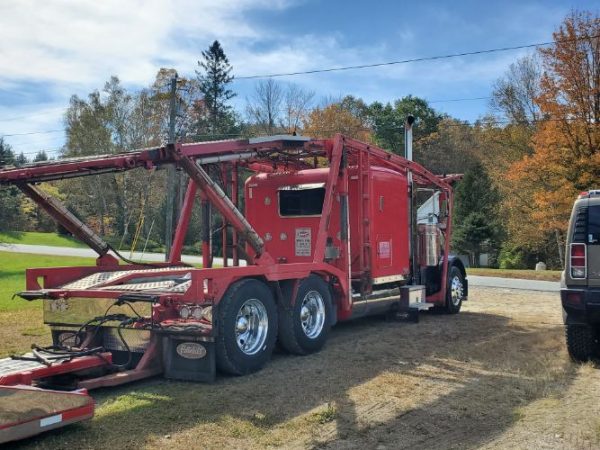 2006 PETERBILT 379 EXHD  COTTRELL HIGH RAIL  CAR HAULER - Image 3