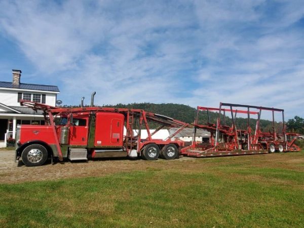 2006 PETERBILT 379 EXHD  COTTRELL HIGH RAIL  CAR HAULER - Image 6