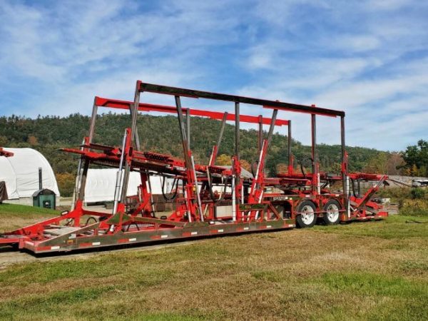 2006 PETERBILT 379 EXHD  COTTRELL HIGH RAIL  CAR HAULER - Image 8