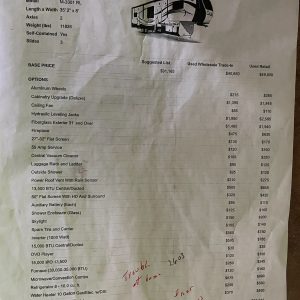 2017 Crossroads RV M-3301 RL