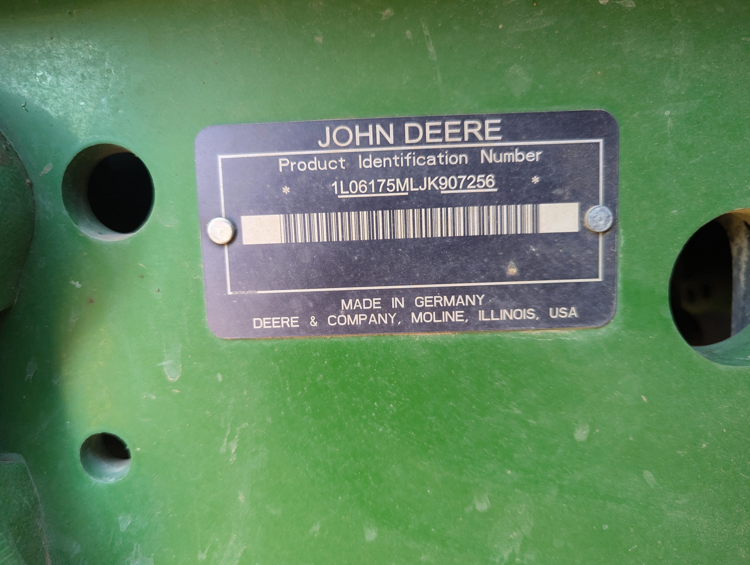2018 John Deere 6175 - Image 9