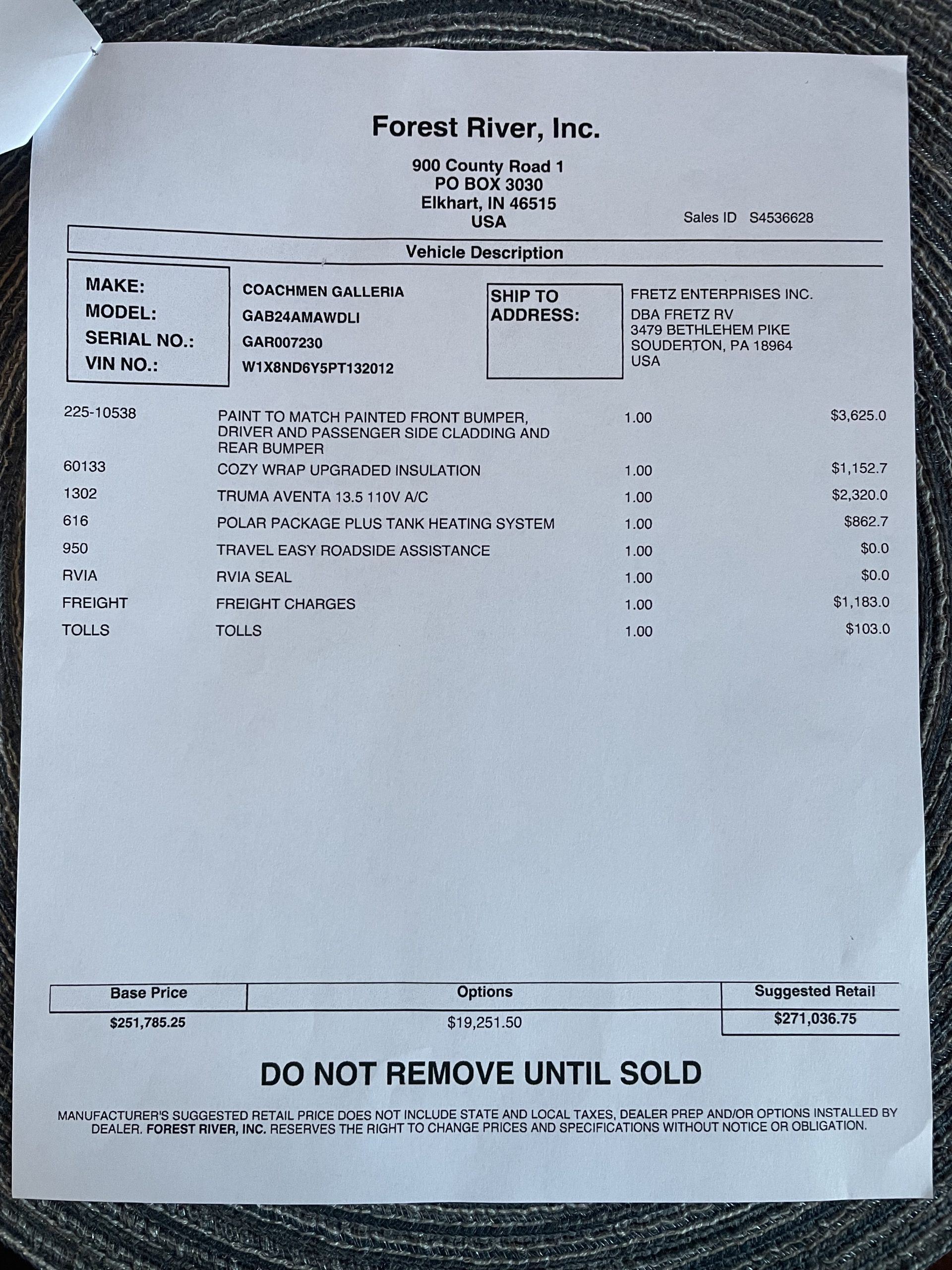 2025 COACHMEN GALLERIA LI3 24A (BH37) - Image 10