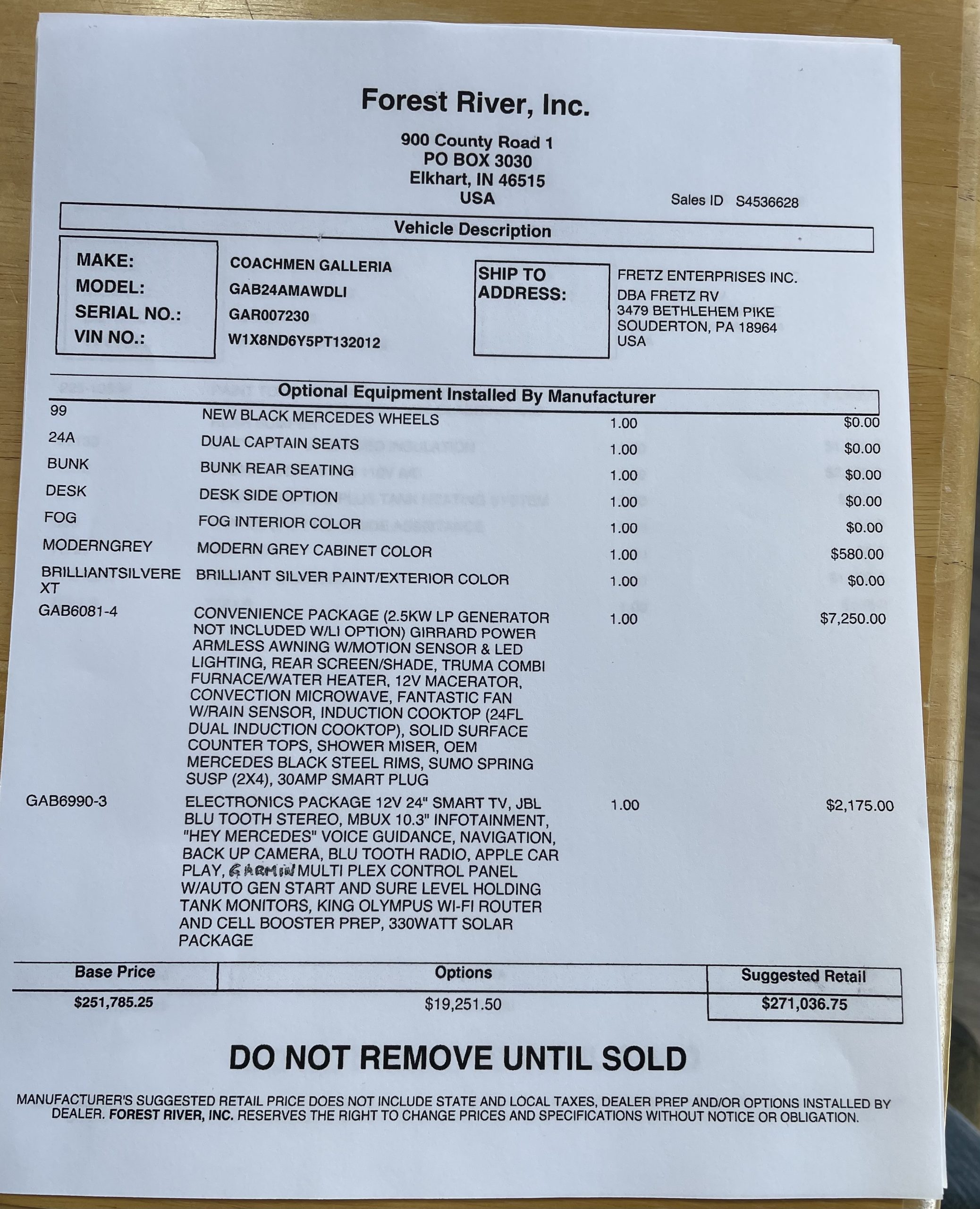 2025 COACHMEN GALLERIA LI3 24A (BH37) - Image 11